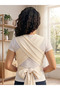 Koza Series Cotton Pocketed Flexible Baby Sling with Kangaroo Beanie as a Gift - 2