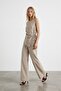 26Ypnt01897 Brown Women's Trousers - 3
