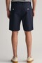 Men's Regular Fit Allister Sunfaded Chino Bermuda Navy Shorts Men's Canvas Bermuda Shorts Navy Blue - 2