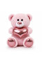 60 cm Shiny Hearted Teddy Bear Plush Toy