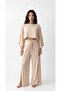 Slit Draped Bohemian Trousers - 3