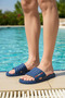 3 Color Non-Slip Sole Set.. Sea, Beach, Bathroom, Pool, Wc Non-Slip Daily Men's Slippers Set - 4