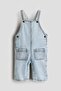 Denim dungarees