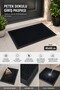 Dust Catching Mat Workplace Mat Moisture Absorbing Easy to Wash Honeycomb Doorway Mat - 2