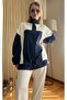 Luna Premium Oversize Zippered Hijab Compatible Two-Piece Set - Women's Set with Comfortable Fit Pants - 2