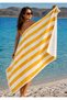 Beach Towel 160 X 80 cm (±5 cm) Striped Red Sea, Bath, Sauna, Sports and Travel Towel - 3