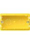 4-module flush-mounted box for TEM devices, depth 65mm - 3