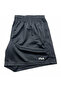 Men Black Performance Heather Short - 4