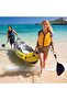 Explorer K2 Kayak, 2-Person Inflatable Kayak Set with Aluminum Oars and High Output Air Pump - 2