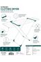 Extendable Clothes Drying Rack, 18M Drying Space, Foldable, Heavy Duty, Rust Resistant Iron - 3