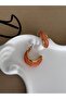 Colorfast Vip Model Enamel Half Hoop Earrings |   Women's Bijouterie Summer Earrings - 2