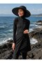 Women's Black Tie-Up Pareo Skirt Beach Skirt over Swimsuit Top - 3