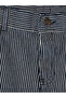 Regular Fit Striped Boys' Jean Shorts - 3