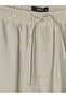 Xside Gray Relax Fit Linen Look Men's Trousers - 6
