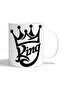 كوب فاشون وورلد مطبوع عليه عبارة KING عالية الجودة - 2