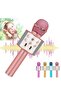 Bluetooth Karaoke Microphone Wireless, Portable Singing Microphone for Kids Adults, Karaoke Machine
