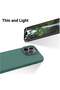 Case for iPhone 15 Pro Max Cover Green Slim Fit Soft Back TPU Cover Flexible Silicone Cover Matte for iPhone 15 Pro Max - 4