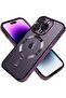 iPhone 14 Pro Max Case with Camera Lens Protector, MagSafe Compatible, Magnetic, Shockproof - Purple - 4