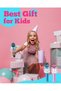 2-Pack Kids Karaoke Microphones - Portable Bluetooth Singing Toys for Girls and Boys, Perfect Birthday Gifts (Blue & Pink) - 5