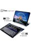 Smart Auto Wake/Sleep Cover with Built-in Pencil Holder - Trifold Case for Apple iPad 10th Generation (Model A2696 A2757) - Navy Blue - 4