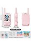 Face-to-Face Video for Kids, 2-Pack Rechargeable Video Intercom Toys with LCD Screen & Front Camera - 3