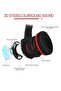 G2000 Gaming Headphones, Bass, Stereo, Wired, with Wheat, USB Port, Black/Red - 3