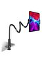 Universal Tablet Mount Holder 360 Flexible Lazy Arm Holder Clamp Mount Bracket Bed for 4"-10.6" iPad Air Pro mini, Samsung, Huawei Tab