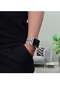 Compatible with Apple Watch Band Series 5 44mm 42mm, Stainless Steel iWatch Band with Butterfly Folding Clasp for Watch Band Series 5/4/3/2/1 - 5