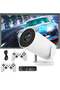 1080P 2-in-1 Mini Projector with Controller – 64GB Storage, 10,000+ Retro Games, WiFi 6, and Bluetooth 5.0