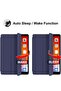 for New iPad Air 4th Gen 2020 Case, 10.9 Inch with Pencil Holder, Smart Trifold Stand Cover - 3
