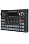 F007 Sound Card Microphone Mixing Console Live Broadcast Singing