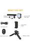 Vlogging Kit - iPhone/Android Compatible Phone Video Kit with Tripod, Mount, LED Light, and Shotgun Microphone - 5
