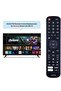 New Replacement Remote Control for EN2X27HS TVs, Compatible with Hisense Smart TV - 2