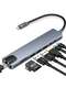 USB C Hub (8 in 1 Multifunction Adapter for MacBook & Windows) / USB Docking Station