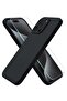 iPhone 15 Pro Max 6.7" Case – Black, Silky-Soft Liquid Silicone, Shockproof Rubber, Includes 1 x Screen Protector
