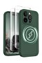 iPhone 15 Pro Max Case Silicone, MagSafe, Camera Protection, 2X Screen Protectors, Slim Shockproof