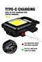 COB Small Flashlights, Waterproof LED Working Lights 800 Lumens Bright Rechargeable Mini Keychain Light 4 Light Modes, Portable Pocket Light Bottle Opener and Magnet Base for Fishing Walking Camping - 3