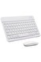 Ultra-Slim Bluetooth Keyboard and Mouse Combo Rechargeable Portable Wireless Keyboard Mouse Set