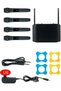 Wireless Handheld Microphone for Home Karaoke, Outdoor Audio, TV Singing, KTV, Parties, Weddings, Meetings, Church, 4-Channel VHF Metal Dynamic Mic with 200ft Range, Noise Reduction, 8-12 Ho - 5