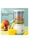 Electric Citrus Juicer, Hands-Free Portable USB Charging Powerful Electric Juicer Cordless Fruit Juicer, Multi functional 1-Button Easy Press Lemon Orange Squeezer Machine for Kitchen - 2