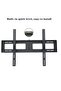 TV Mount Fixed TV Wall Mount Bracket Wall-mounted TV Stand with Spirit Level and Anti-drop Baffle - 4