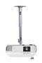 Universal Extending Projector Ceiling Mount Hanger – 360° Rotatable Head, Extendable Length