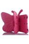 iPad 10.2 Case for Kids, 3D Cute Butterfly Cover, Non-Toxic EVA Foam, Shockproof - Rose