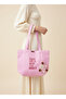 Every Day' Sequin Slogan Canvas Tote Bag - 4