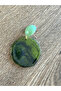 Retro Style Green Resin Earrings - 3