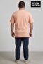 Men's Large Size Ar Printed 3Xl-6Xl Crew Neck T-Shirt Spr26Bts510-01 - 3