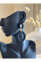 Acrylic Black Elegant Style Earrings - 2