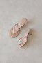 Landa Women's Heeled Leather Sandals Tan - 2