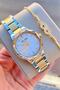 Women's Watch Silver Color Original Steel 3 Atm Waterproof 2 Years Warranty with Invoice - 3