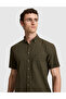 Khaki Regular Fit Short Sleeve Shirt 50320916-Vr027 - 2